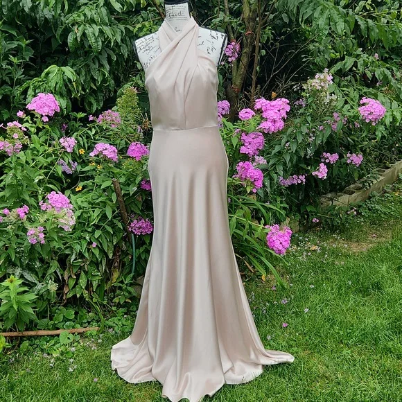 WATTERS BIANCA, Wedding,  Bridesmaid, Prom, Homecoming, Prosecco Color, Dress - Picture 3 of 16